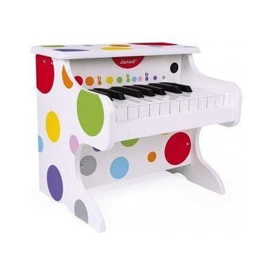 Non communiqué Piano en bois electronique 18 touches + 4 partitions - instrument musique eveil musical enfant 3/8 ans - set jouet educatif + carte - Publicité Non communiqué Piano en bois electronique 18 touches + 4 partitions - instrument musique eveil musical enfant 3/8 ans - set jouet educatif + carte - Publicité