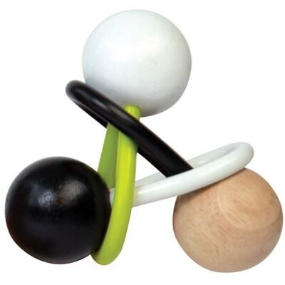 Non communiqué Manhattan Toy anneau de dentition junior 11,43 cm bois/ silicone noir/blanc/vert Groen - Publicité Non communiqué Manhattan Toy anneau de dentition junior 11,43 cm bois/ silicone noir/blanc/vert Groen - Publicité