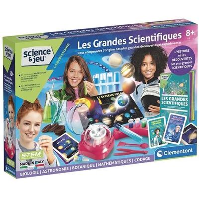 Non communiqué Les Grandes Scientifiques - Science Et Jeu - Clementoni Multicolore Multicolore - Publicité Non communiqué Les Grandes Scientifiques - Science Et Jeu - Clementoni Multicolore Multicolore - Publicité