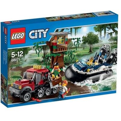 Lego City 60071 Hovercraft de police - Course dans le marais - Lego Set - Publicité Lego City 60071 Hovercraft de police - Course dans le marais - Lego Set - Publicité