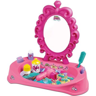 La Coiffeuse taille réelle de Barbie Rose - Publicité La Coiffeuse taille réelle de Barbie Rose - Publicité