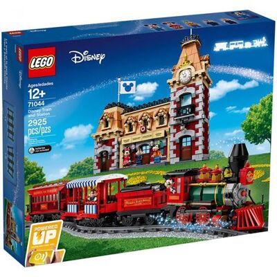 LEGO 71044 ICONS Disney Train avec Gare - Blocs de Construction - Publicité LEGO 71044 ICONS Disney Train avec Gare - Blocs de Construction - Publicité