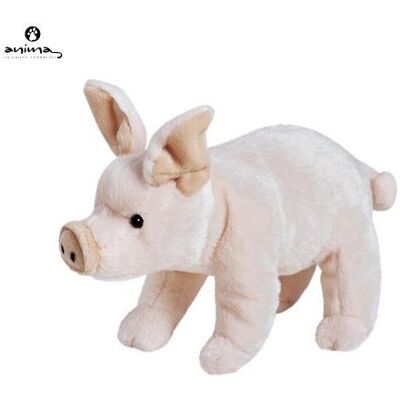 Non communiqué Peluche cochon 20 centimetres Beige - Publicité Non communiqué Peluche cochon 20 centimetres Beige - Publicité