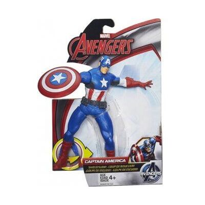 Captain america : attaque du bouclier - figurine avengers 16cm hasbro ref:2589 - Publicité Captain america : attaque du bouclier - figurine avengers 16cm hasbro ref:2589 - Publicité