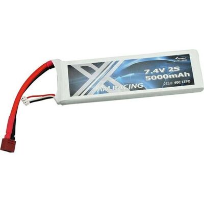 Amewi - batterie lipo 2s am racing 7.4v 5000mah 40c Neutre, Neutre - Publicité Amewi - batterie lipo 2s am racing 7.4v 5000mah 40c Neutre, Neutre - Publicité