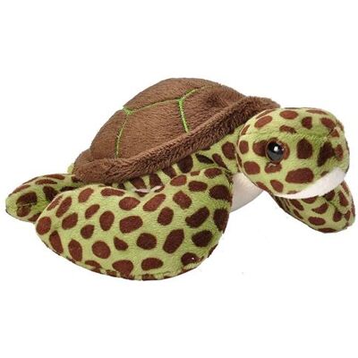 Non communiqué peluche tortue de mer de 15 cm vert marron Wild Republic - Publicité Non communiqué peluche tortue de mer de 15 cm vert marron Wild Republic - Publicité