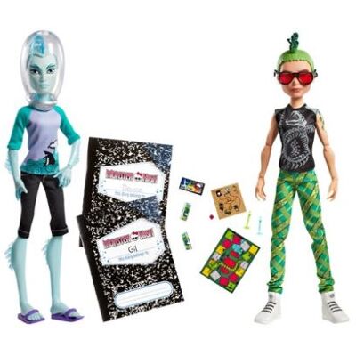 Monster High - Mansters Twin Pack Gil Webber - Figurine - Publicité Monster High - Mansters Twin Pack Gil Webber - Figurine - Publicité