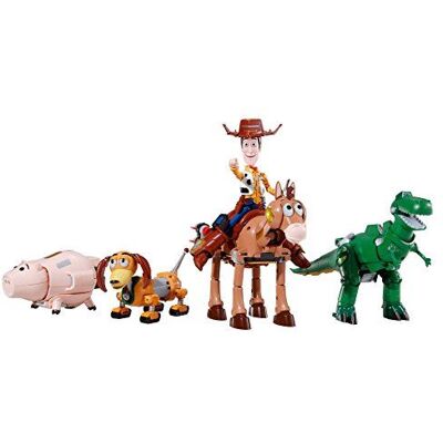 Figurine d'action Chogokin de Woody Robo Sheriff Star des Bandai Tamashii Nations NC - Publicité Figurine d'action Chogokin de Woody Robo Sheriff Star des Bandai Tamashii Nations NC - Publicité