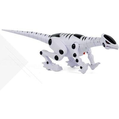 Générique Jouet interactif Intelligent Intelligente Dinosaur Robot À Distance + Son Jouets Lumière Cadeau blanc PT349 Blanc - Publicité Générique Jouet interactif Intelligent Intelligente Dinosaur Robot À Distance + Son Jouets Lumière Cadeau blanc PT349 Blanc - Publicité