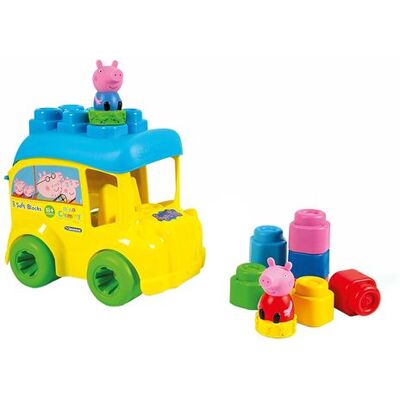 Jeu d'éveil Clementoni Bus Peppa Pig 11 pièces Multicolore - Publicité Jeu d'éveil Clementoni Bus Peppa Pig 11 pièces Multicolore - Publicité