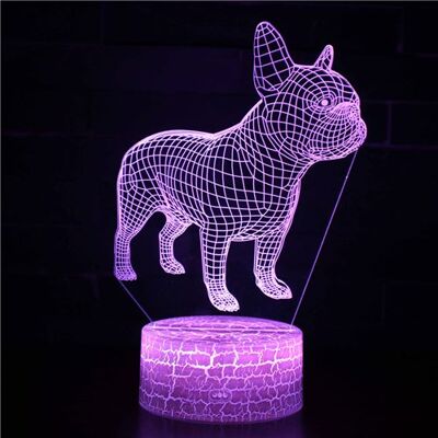 Stack Lampe 3D Tactile Veilleuses Enfant 7 Couleurs avec Telecommande - Chien #510 - Publicité Stack Lampe 3D Tactile Veilleuses Enfant 7 Couleurs avec Telecommande - Chien #510 - Publicité