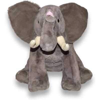 Non communiqué peluche Little Biggies Éléphant de 53 cm gris Wild Republic Gris - Publicité Non communiqué peluche Little Biggies Éléphant de 53 cm gris Wild Republic Gris - Publicité