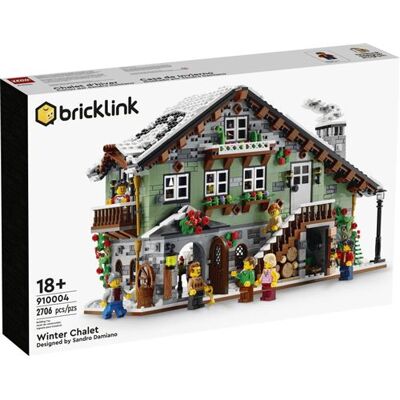 Lego Chalet d'Hiver - Ensemble de Blocs de Construction - Publicité Lego Chalet d'Hiver - Ensemble de Blocs de Construction - Publicité