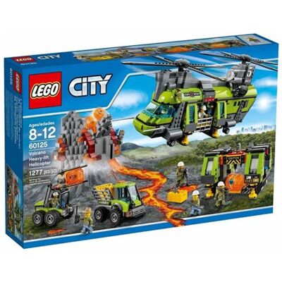 Lego City 60125: L'hélicoptère de transport du volcan - Publicité Lego City 60125: L'hélicoptère de transport du volcan - Publicité