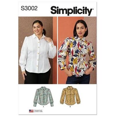 Simplicity - SS3002 - Col - Patron de couture - Publicité Simplicity - SS3002 - Col - Patron de couture - Publicité