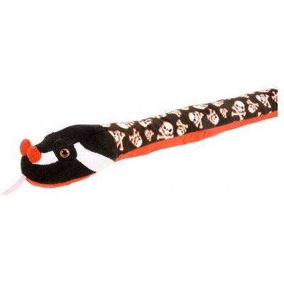 Peluche serpent tete de mort rouge et noir 135 cm - wild republic - Publicité Peluche serpent tete de mort rouge et noir 135 cm - wild republic - Publicité