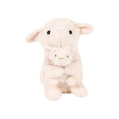 Non communiqué Peluche Mouton Avec Bebe - Egmont Toys Blanc - Publicité Non communiqué Peluche Mouton Avec Bebe - Egmont Toys Blanc - Publicité
