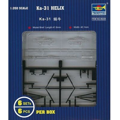 Kit maquette Kamov Ka-31 Helix Trumpeter - 6 Sets - Avion - Publicité Kit maquette Kamov Ka-31 Helix Trumpeter - 6 Sets - Avion - Publicité