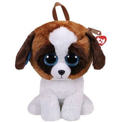 TY Gear Sac à dos en peluche avec sangle réglable 15x12,5x24 cm - Publicité TY Gear Sac à dos en peluche avec sangle réglable 15x12,5x24 cm - Publicité