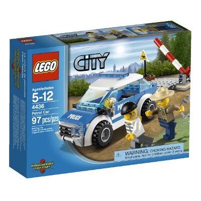 Voiture de patrouille de police LEGO City 4436 - Publicité Voiture de patrouille de police LEGO City 4436 - Publicité
