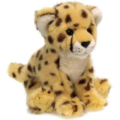 Non communiqué peluche guépard de 19 cm jaune noir WWF - Publicité Non communiqué peluche guépard de 19 cm jaune noir WWF - Publicité