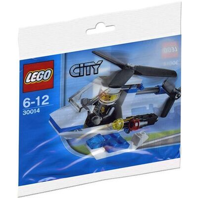 Non communiqué LEGO® City 30014 Hélicoptère de la police Polybag - Publicité Non communiqué LEGO® City 30014 Hélicoptère de la police Polybag - Publicité