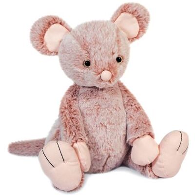 Doudou et Compagnie Lily Maus - Peluche - Rose - Publicité Doudou et Compagnie Lily Maus - Peluche - Rose - Publicité