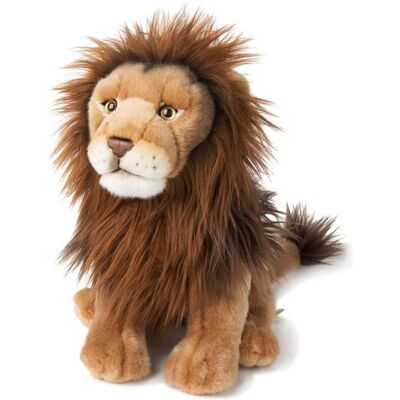 Non communiqué peluche lion de 30 cm marron WWF Marron - Publicité Non communiqué peluche lion de 30 cm marron WWF Marron - Publicité
