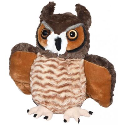 Wild Republic chouette en peluche junior 30 cm en peluche marron Marron - Publicité Wild Republic chouette en peluche junior 30 cm en peluche marron Marron - Publicité