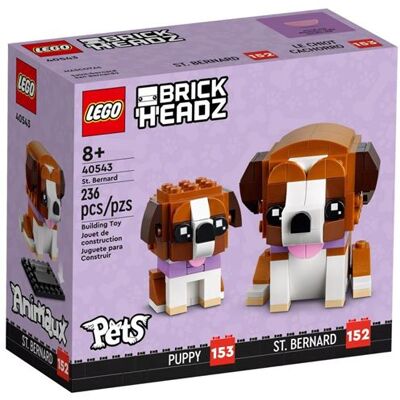 Ensemble Saint Bernard LEGO 40543 - Publicité Ensemble Saint Bernard LEGO 40543 - Publicité