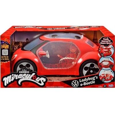 Non communiqué Voiture Miraculous Ladybug Volkswagen eBeetle de Ladybug Bandai - Publicité Non communiqué Voiture Miraculous Ladybug Volkswagen eBeetle de Ladybug Bandai - Publicité
