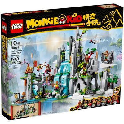 LEGO Monkie Kid - La Montaña Légendaire de Fleurs et Fruits - Ensemble de Construction - Publicité LEGO Monkie Kid - La Montaña Légendaire de Fleurs et Fruits - Ensemble de Construction - Publicité