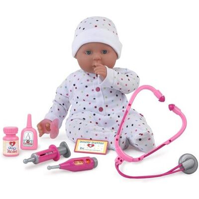 Dolly Doctor - Poupée souple de 46cm avec accessoires - Publicité Dolly Doctor - Poupée souple de 46cm avec accessoires - Publicité