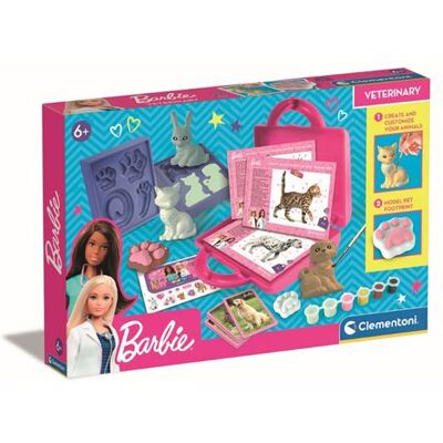 Non communiqué Coffret De Vétérinaire - Barbie - Clementoni Multicolore Multicolore - Publicité Non communiqué Coffret De Vétérinaire - Barbie - Clementoni Multicolore Multicolore - Publicité