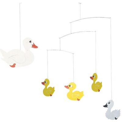 Flensted Mobiles The Ugly Duckling Jaune - Publicité Flensted Mobiles The Ugly Duckling Jaune - Publicité