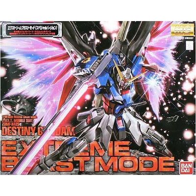 Bandai gundam mg 1/100 seed destiny gundam extrem blast mode model kit Model Kit - Publicité Bandai gundam mg 1/100 seed destiny gundam extrem blast mode model kit Model Kit - Publicité