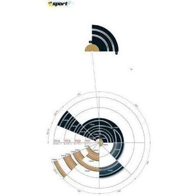 Scalextric C8279 - 2 Bordures intérieures pour Rayon 1 - Accessoires de piste - Publicité Scalextric C8279 - 2 Bordures intérieures pour Rayon 1 - Accessoires de piste - Publicité