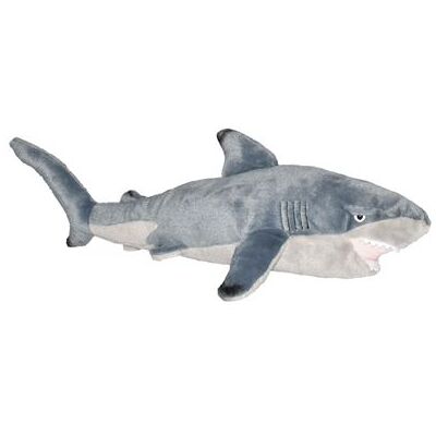Wild Republic requin-jouet junior 38 cm en peluche gris/noir/blanc Gris - Publicité Wild Republic requin-jouet junior 38 cm en peluche gris/noir/blanc Gris - Publicité