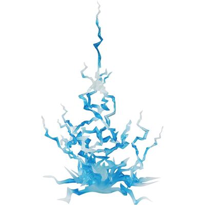 Bandai Soul Effect Thunder Blue Ver. Non-scale Abs&pvc Painted Fine Art Figure - Publicité Bandai Soul Effect Thunder Blue Ver. Non-scale Abs&pvc Painted Fine Art Figure - Publicité