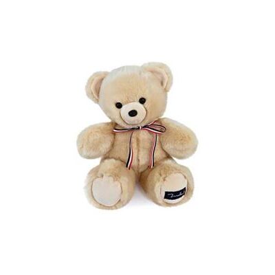 Non communiqué L'ours Mailou couleur champagne - 35cm Beige - Publicité Non communiqué L'ours Mailou couleur champagne - 35cm Beige - Publicité