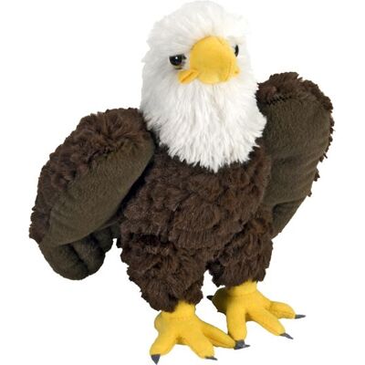 Wild Republic peluche aigle à queue blanche junior 20 cm en peluche marron/blanc Marron - Publicité Wild Republic peluche aigle à queue blanche junior 20 cm en peluche marron/blanc Marron - Publicité