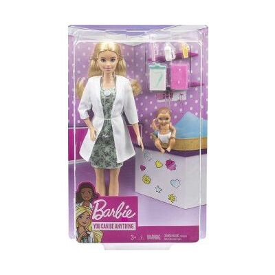 Non communiqué Coffret barbie poupee mannequin médecin + bébé + accessoires - set poupée mannequin métier docteur + 1 carte offerte - Publicité Non communiqué Coffret barbie poupee mannequin médecin + bébé + accessoires - set poupée mannequin métier docteur + 1 carte offerte - Publicité