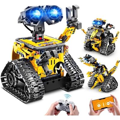 Non communiqué HOGOKIDS Technic Robots Télécommandés Enfants 520 PCS 3 en 1 RC Jouets de Construction avec App & Télécommande Cadeaux 6-12+ Ans - Publicité Non communiqué HOGOKIDS Technic Robots Télécommandés Enfants 520 PCS 3 en 1 RC Jouets de Construction avec App & Télécommande Cadeaux 6-12+ Ans - Publicité