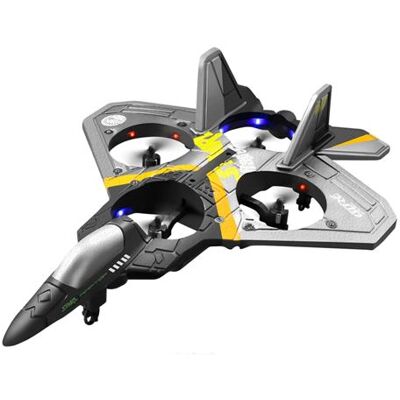 Non communiqué Avion télécommandé 2.4Ghz rotation 360° - Modèle Rafale TechKidz Gris Gris - Publicité Non communiqué Avion télécommandé 2.4Ghz rotation 360° - Modèle Rafale TechKidz Gris Gris - Publicité