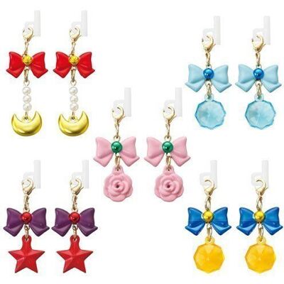 Bandai Gashapon Sailor Moon - Ensemble de breloques pour écouteurs - Publicité Bandai Gashapon Sailor Moon - Ensemble de breloques pour écouteurs - Publicité