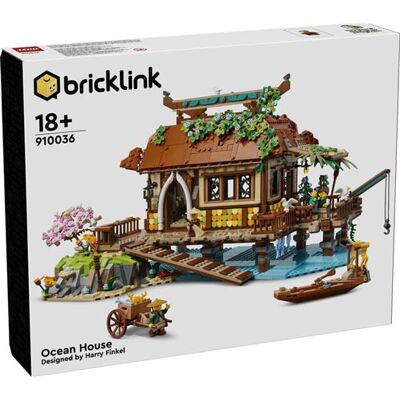 Lego Maison au Bord de l'Océan - Kit de Construction - Publicité Lego Maison au Bord de l'Océan - Kit de Construction - Publicité