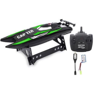 Non communiqué JAMARA Bateau télécommandé Capter Noir et vert 2,4 GHz Multicolore - Publicité Non communiqué JAMARA Bateau télécommandé Capter Noir et vert 2,4 GHz Multicolore - Publicité