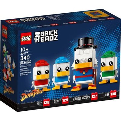 LEGO Disney Brickheadz Set Huey Dewey Scrooge McDuck - Ensemble de Construction - Publicité LEGO Disney Brickheadz Set Huey Dewey Scrooge McDuck - Ensemble de Construction - Publicité