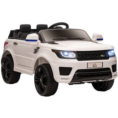 Non communiqué Voiture électrique enfant SUV 4X4 - 12V, 2 moteurs, 5Km/h max. - télécommande - nombreux effets - blanc Blanc - Publicité Non communiqué Voiture électrique enfant SUV 4X4 - 12V, 2 moteurs, 5Km/h max. - télécommande - nombreux effets - blanc Blanc - Publicité