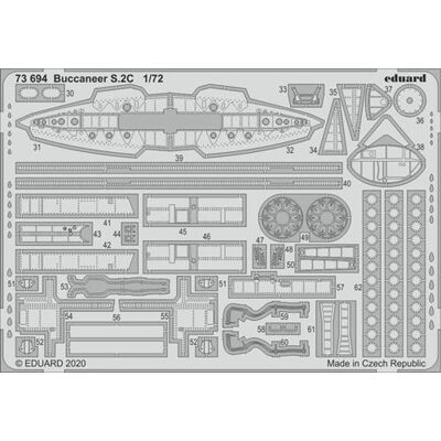 Eduard Blackburn Buccaneer S.2C - Kit de superdétail 1/72 - Publicité Eduard Blackburn Buccaneer S.2C - Kit de superdétail 1/72 - Publicité